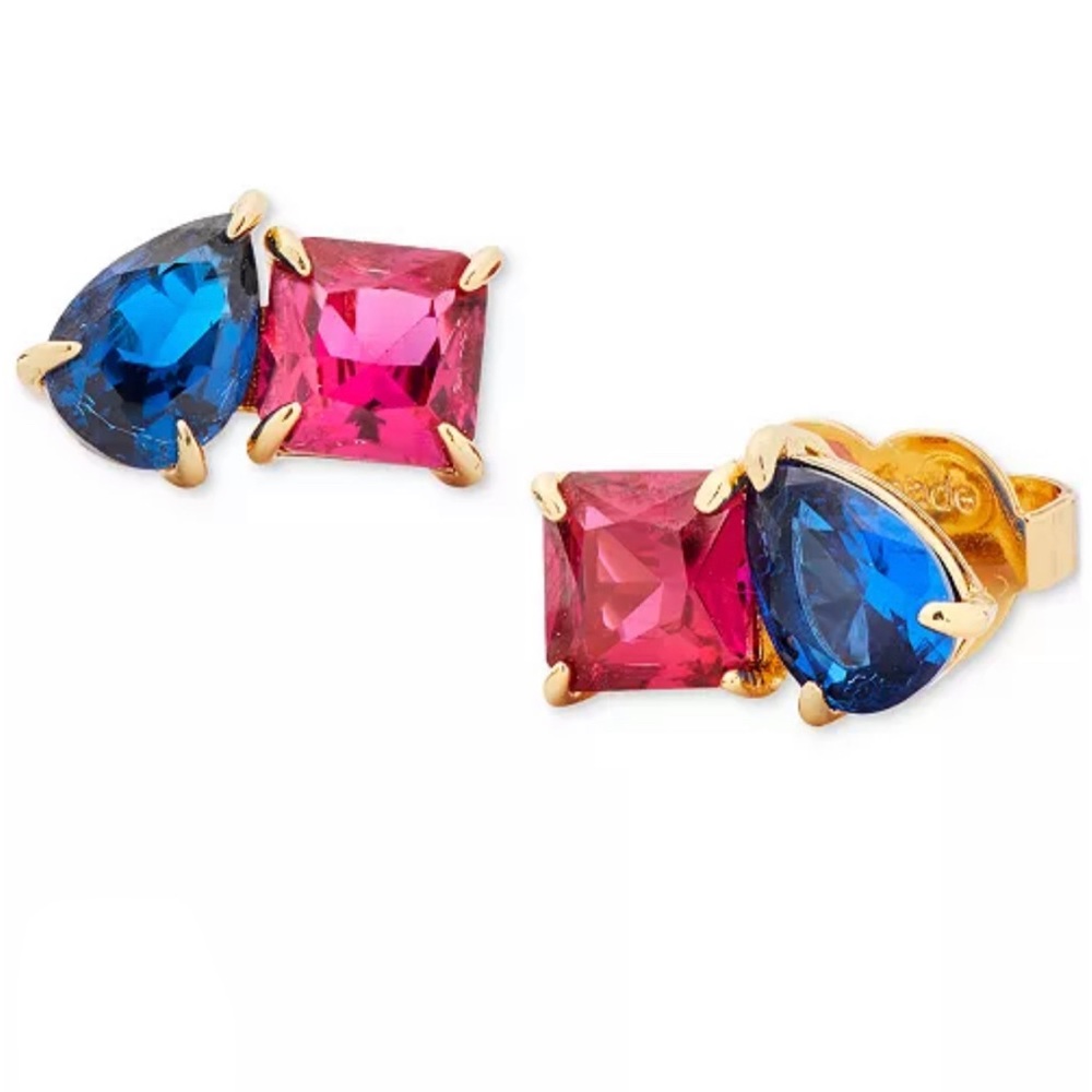 Kate Spade New York Showtime Toi Et Moi Studs | Rhinestone Candy Shop Studs